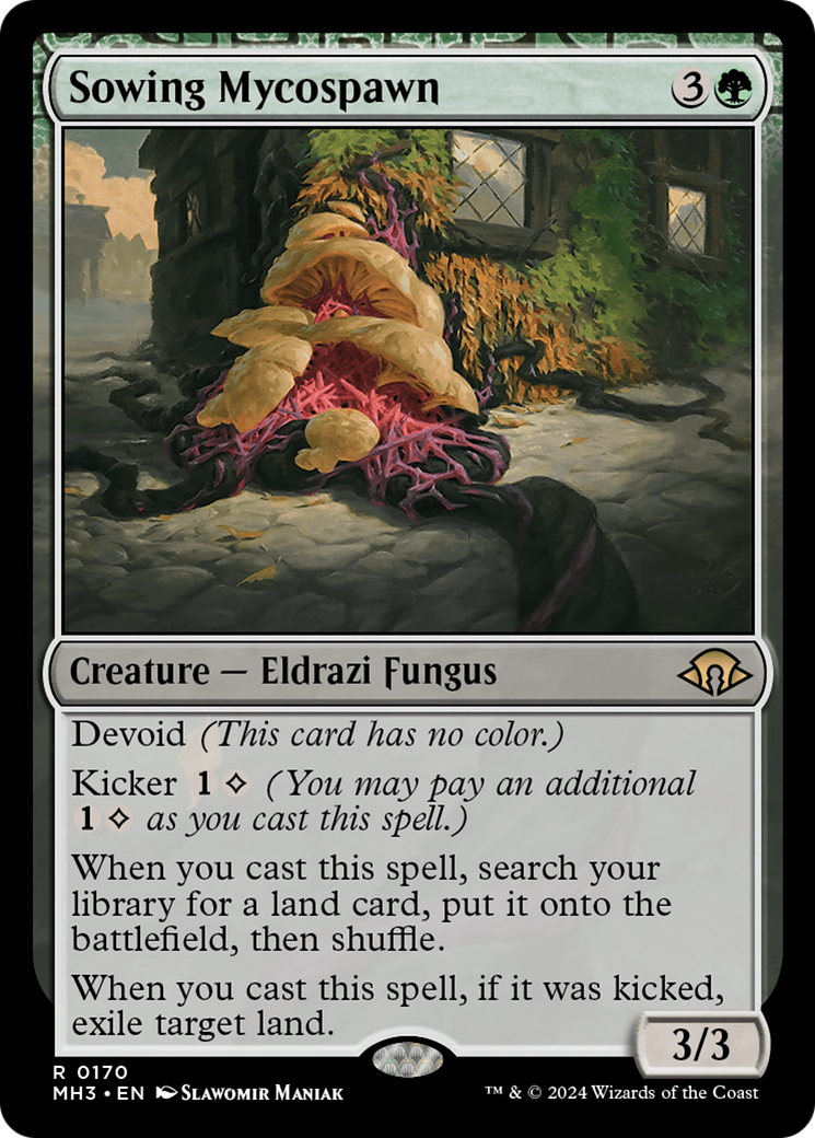 Sowing Mycospawn [Modern Horizons 3] | Odin's Place