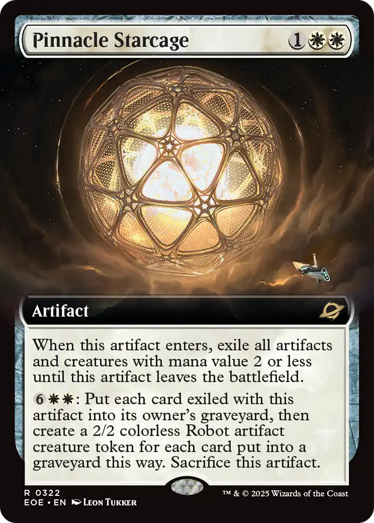 Pinnacle Starcage (Extended Art) [Edge of Eternities] | Odin's Place