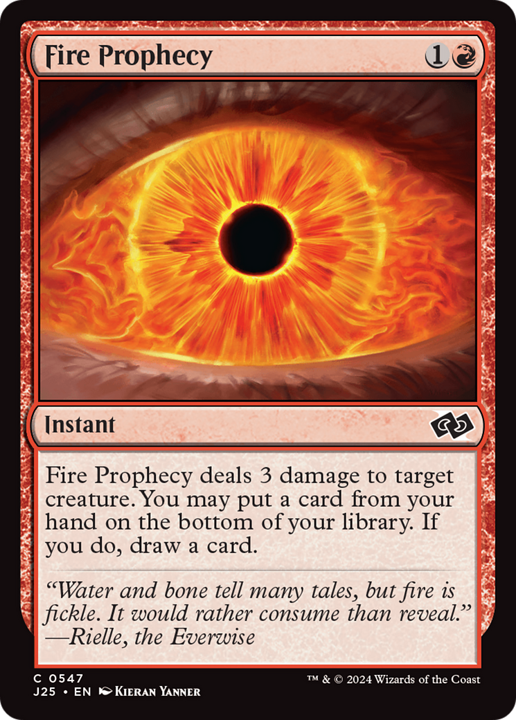 Fire Prophecy [Foundations Jumpstart] | Odin's Place