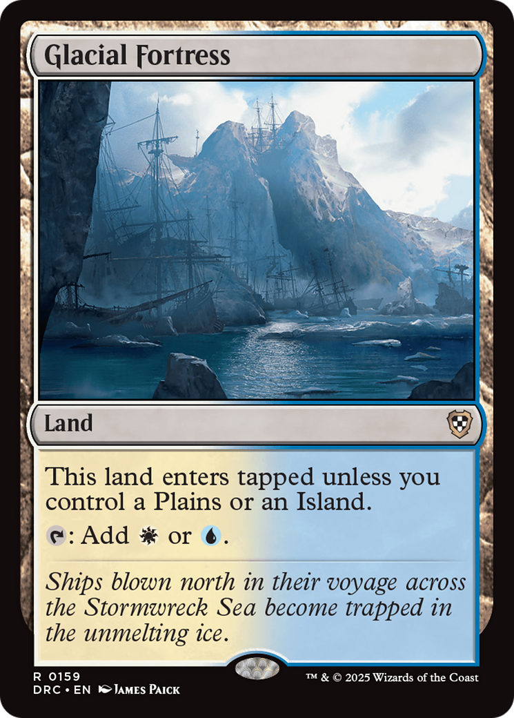 Glacial Fortress [Aetherdrift Commander] | Odin's Place