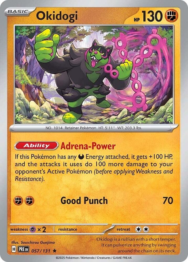 Okidogi (057/131) [Scarlet & Violet: Prismatic Evolutions] | Odin's Place