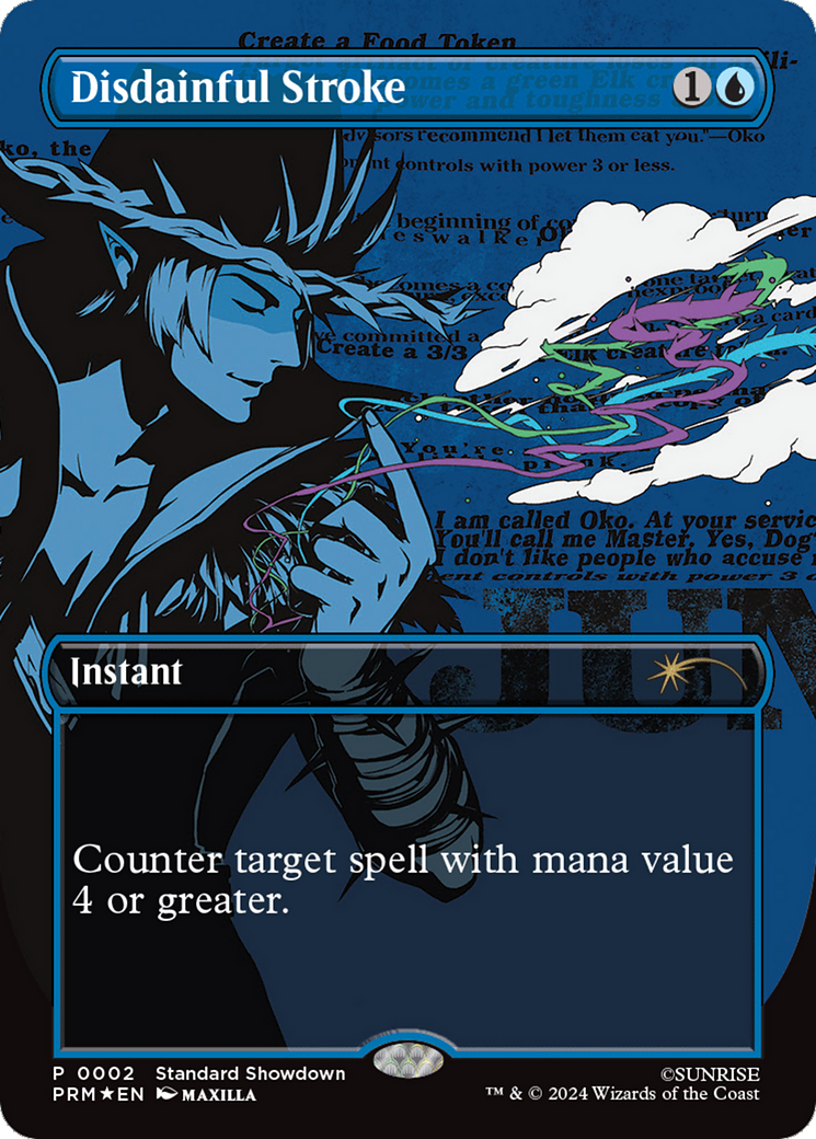 Disdainful Stroke [Standard Showdown Promos] | Odin's Place
