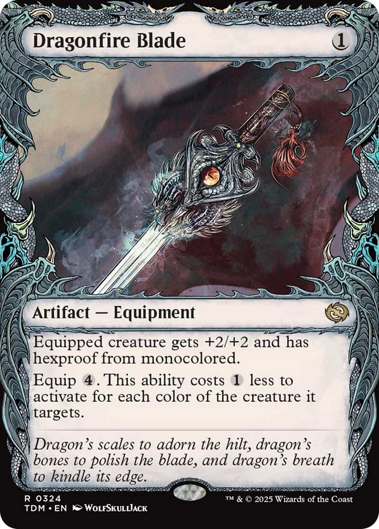 Dragonfire Blade (Showcase) [Tarkir: Dragonstorm] | Odin's Place