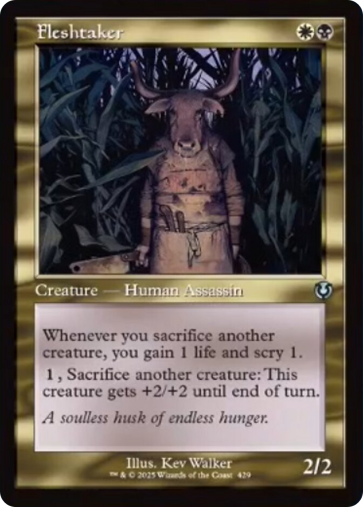 Fleshtaker (Retro Frame) [Innistrad Remastered] | Odin's Place