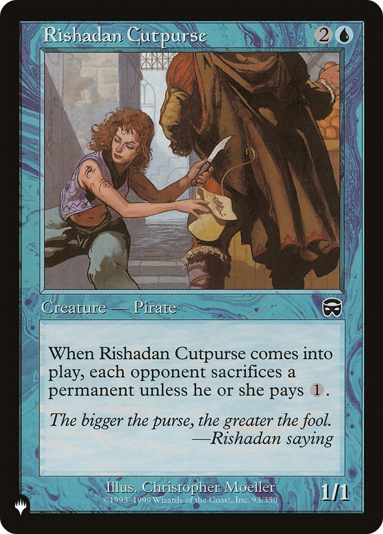 Rishadan Cutpurse [The List] | Odin's Place