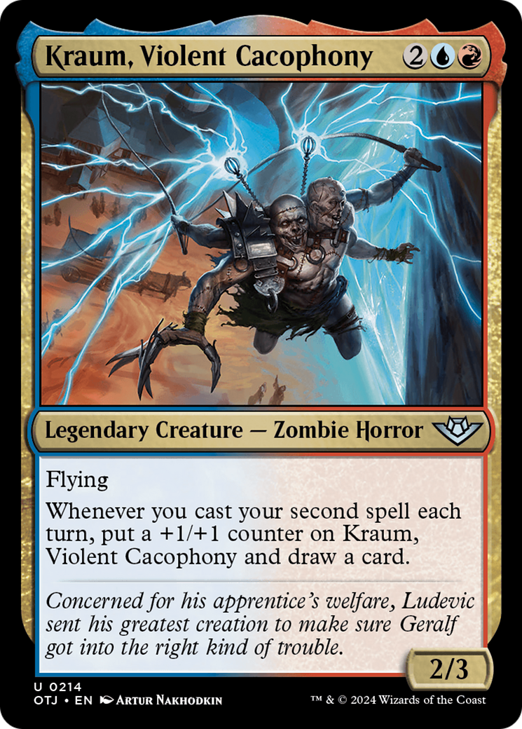 Kraum, Violent Cacophony [Outlaws of Thunder Junction] | Odin's Place