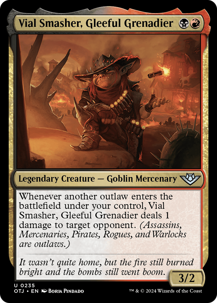 Vial Smasher, Gleeful Grenadier [Outlaws of Thunder Junction] | Odin's Place