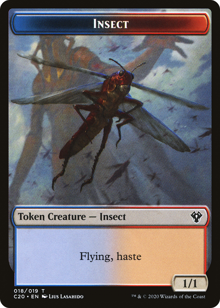 Treasure // Insect Double-Sided Token [Secret Lair: Heads I Win, Tails You Lose Tokens] | Odin's Place