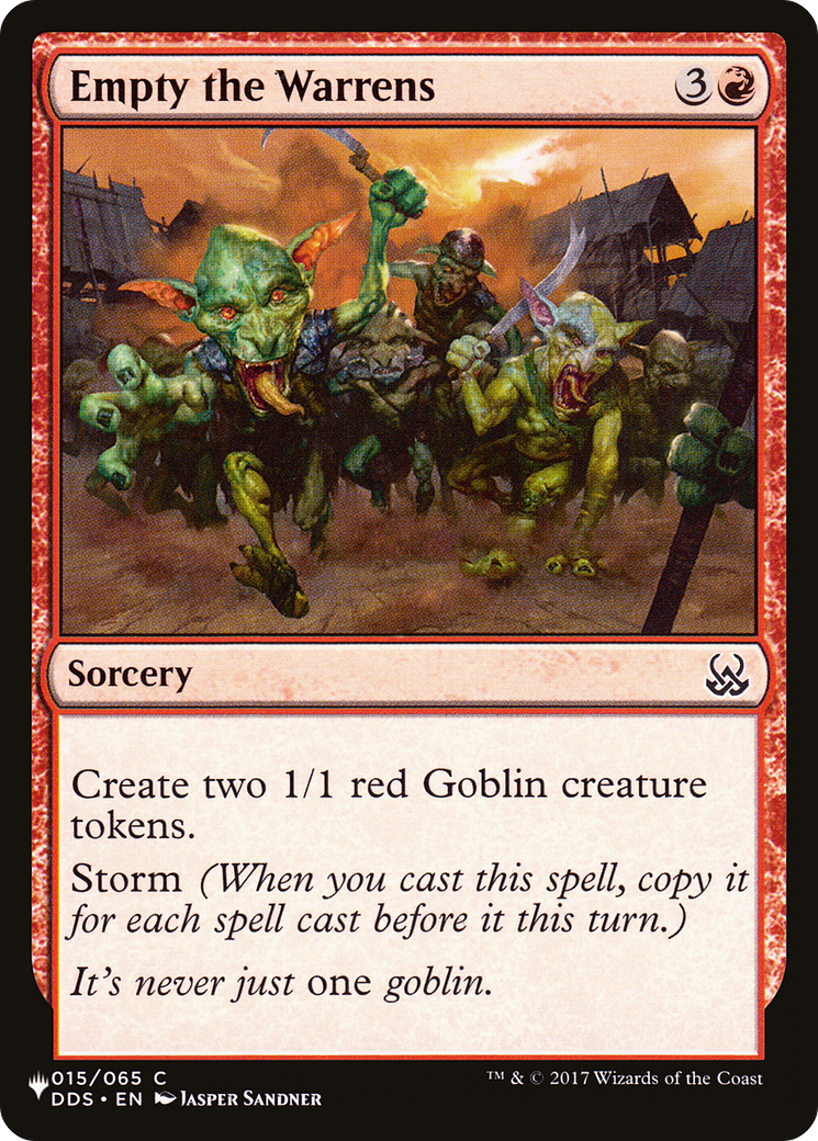 Empty the Warrens [The List] | Odin's Place