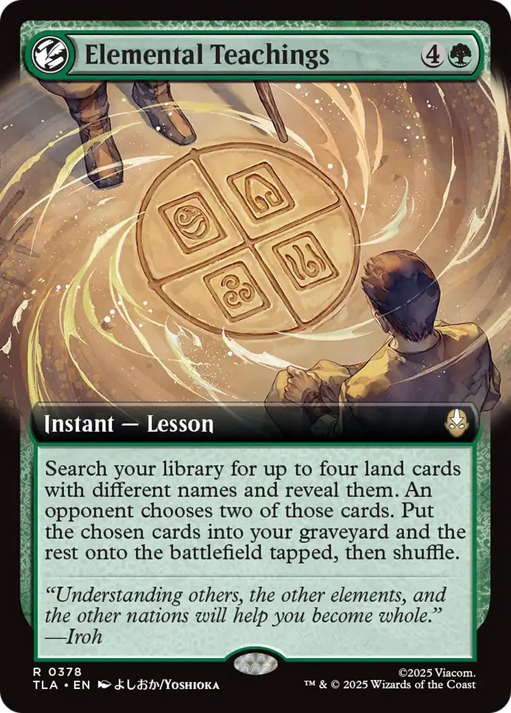 Elemental Teachings (Extended Art) [Avatar: The Last Airbender] | Odin's Place