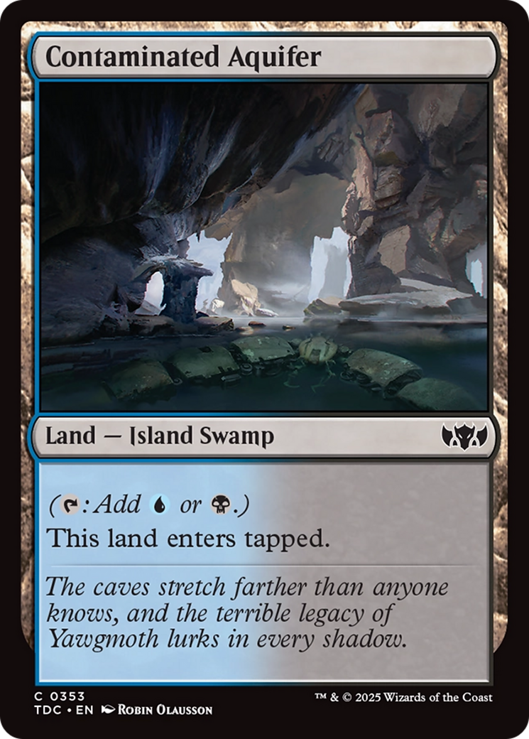 Contaminated Aquifer [Tarkir: Dragonstorm Commander] | Odin's Place