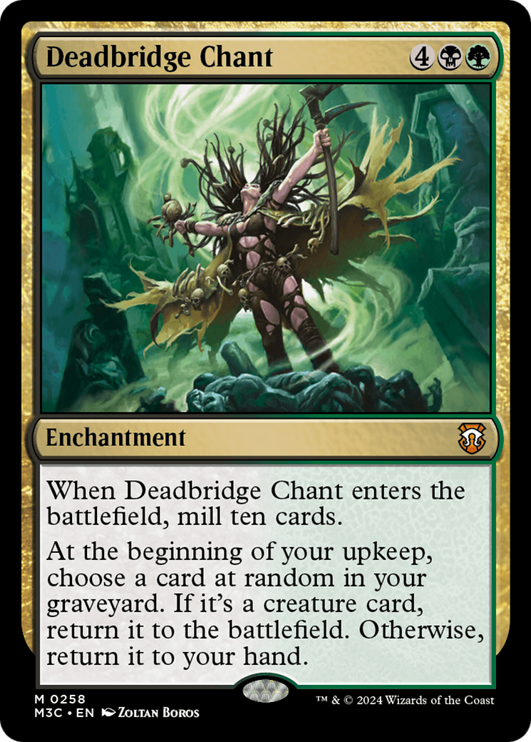 Deadbridge Chant [Modern Horizons 3 Commander] | Odin's Place