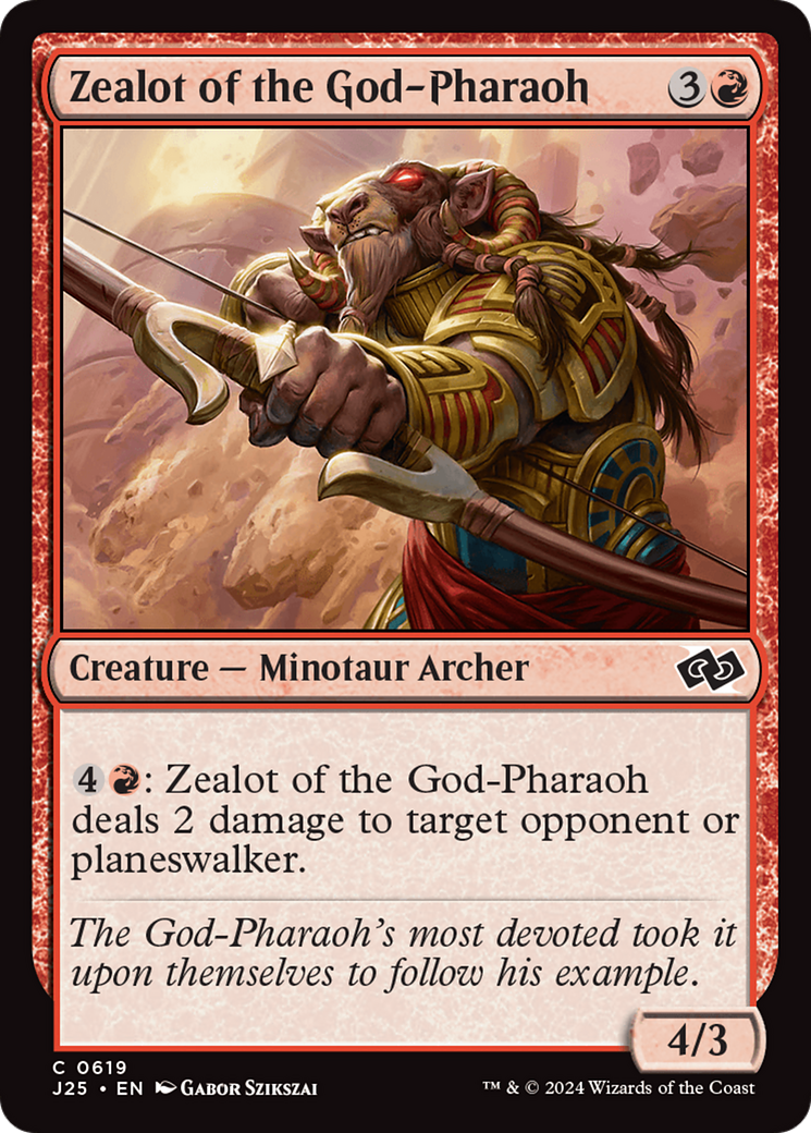 Zealot of the God-Pharaoh [Foundations Jumpstart] | Odin's Place