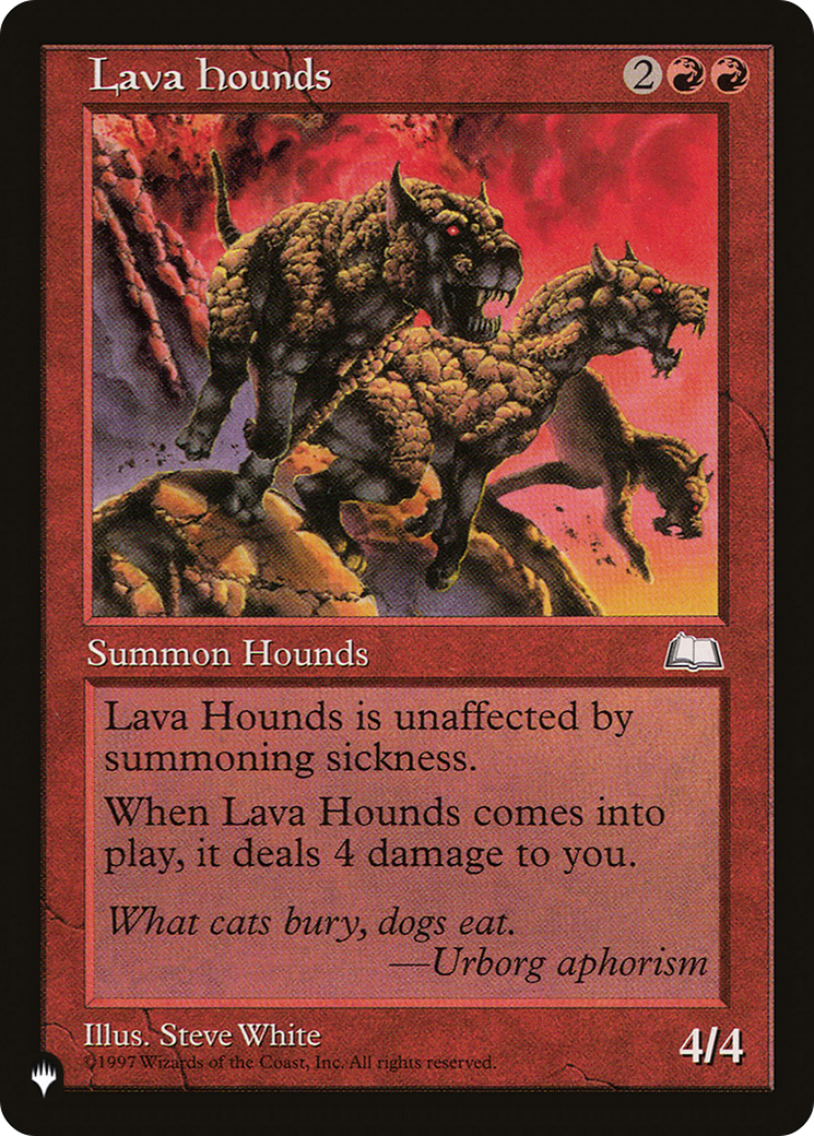 Lava Hounds [The List] | Odin's Place
