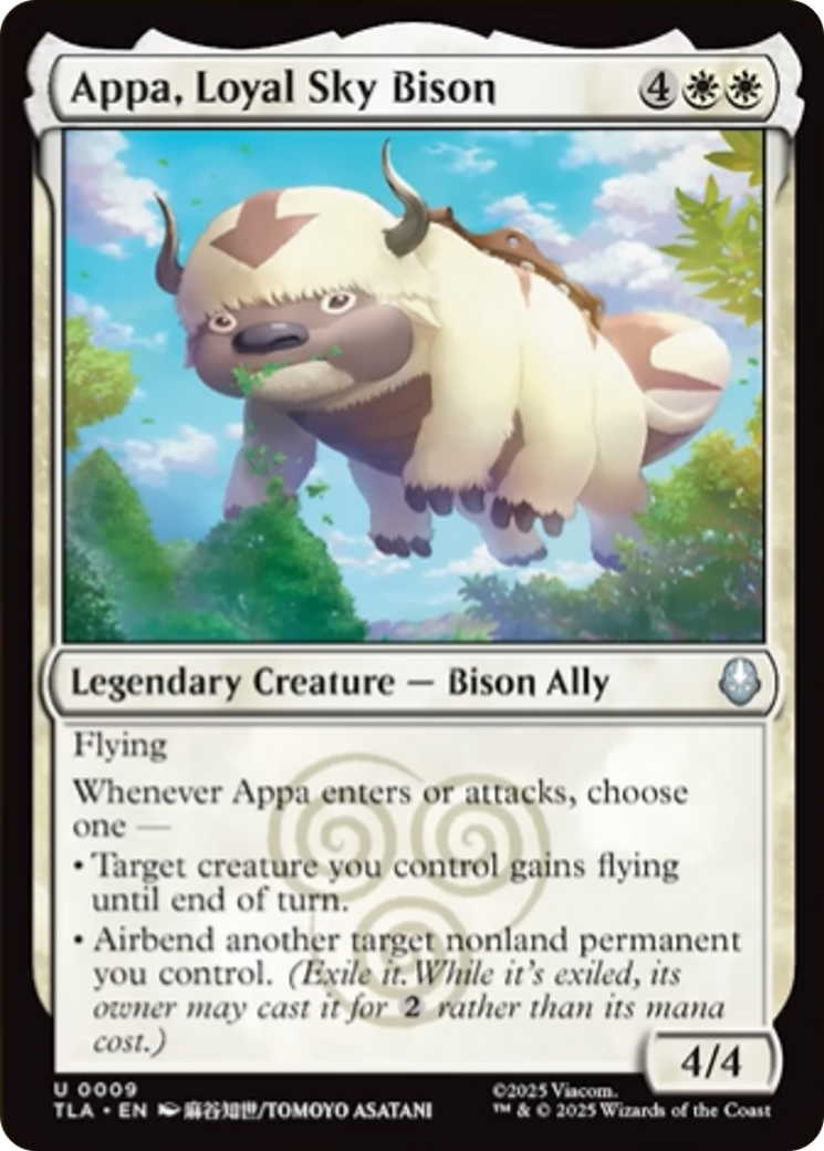 Appa, Loyal Sky Bison [Avatar: The Last Airbender] | Odin's Place