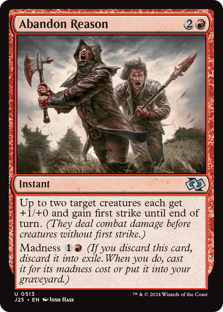 Abandon Reason [Foundations Jumpstart] | Odin's Place