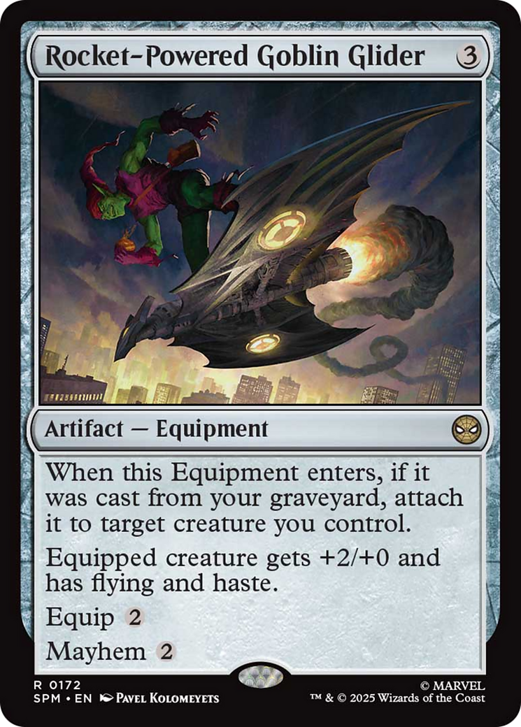 Rocket-Powered Goblin Glider [Marvel's Spider-Man] | Odin's Place