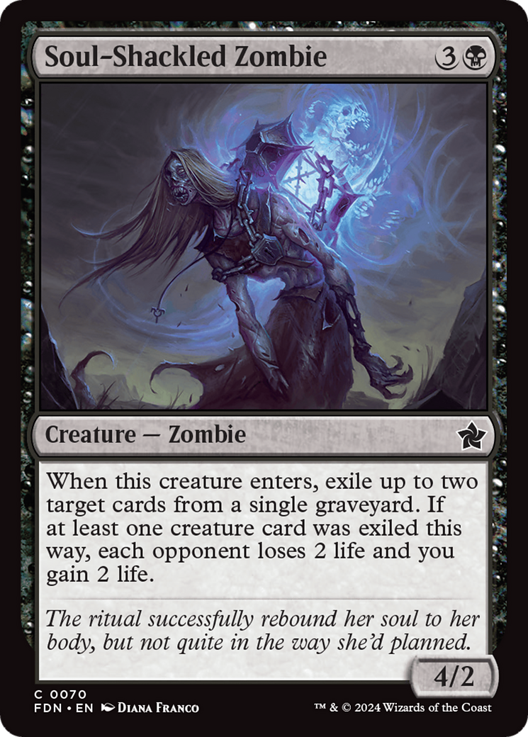 Soul-Shackled Zombie [Foundations] | Odin's Place