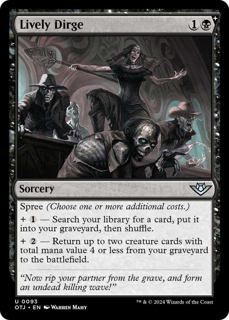 Lively Dirge [Outlaws of Thunder Junction] | Odin's Place