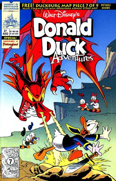 Walt Disney's Donald Duck Adventures Vol 2 #27 Disney Comics NM- (1992) | Odin's Place