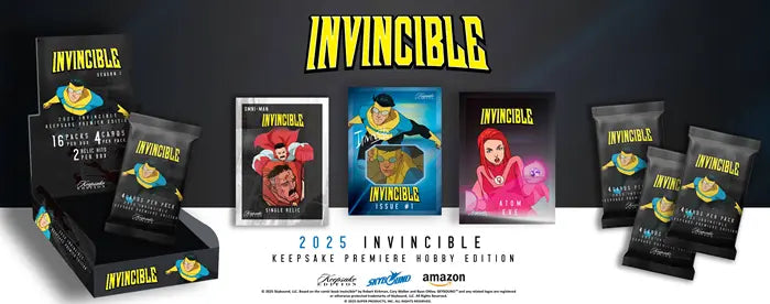 2025 Invincible Keepsake Premiere Hobby Edition Trading Cards BOX | Odin's Place