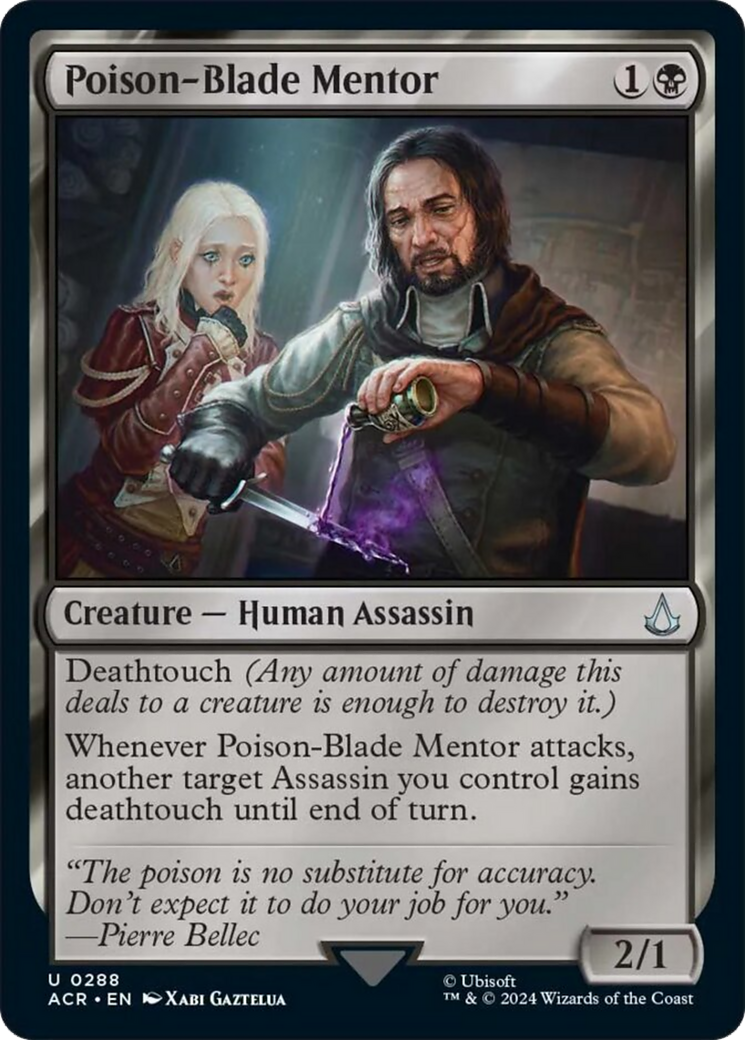 Poison-Blade Mentor [Assassin's Creed] | Odin's Place