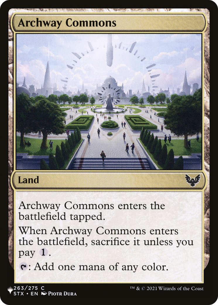 Archway Commons [The List] | Odin's Place