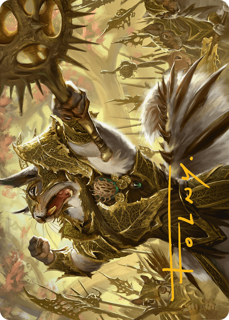 Honored Dreyleader Art Card (Gold-Stamped Signature) [Bloomburrow Art Series] | Odin's Place