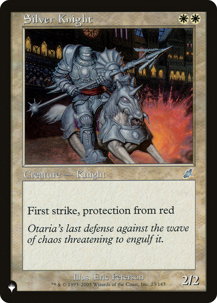 Silver Knight [The List] | Odin's Place