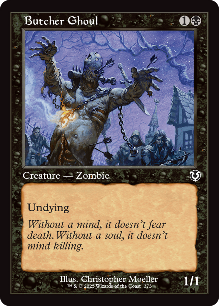 Butcher Ghoul (Retro Frame) [Innistrad Remastered] | Odin's Place