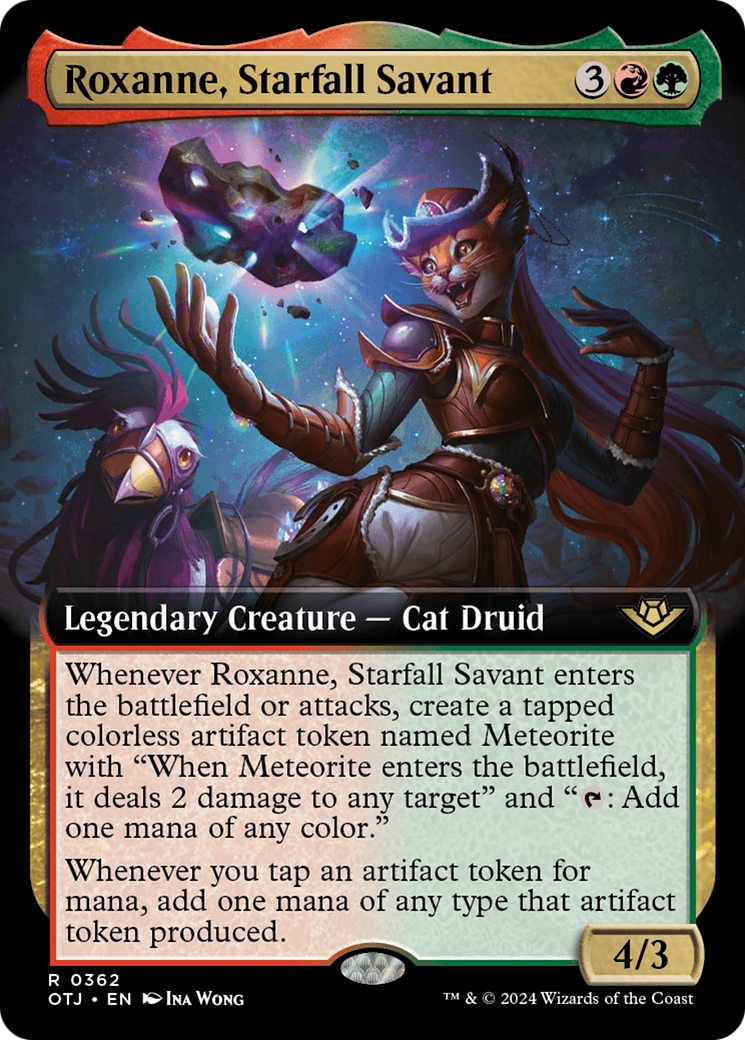 Roxanne, Starfall Savant (Extended Art) [Outlaws of Thunder Junction] | Odin's Place