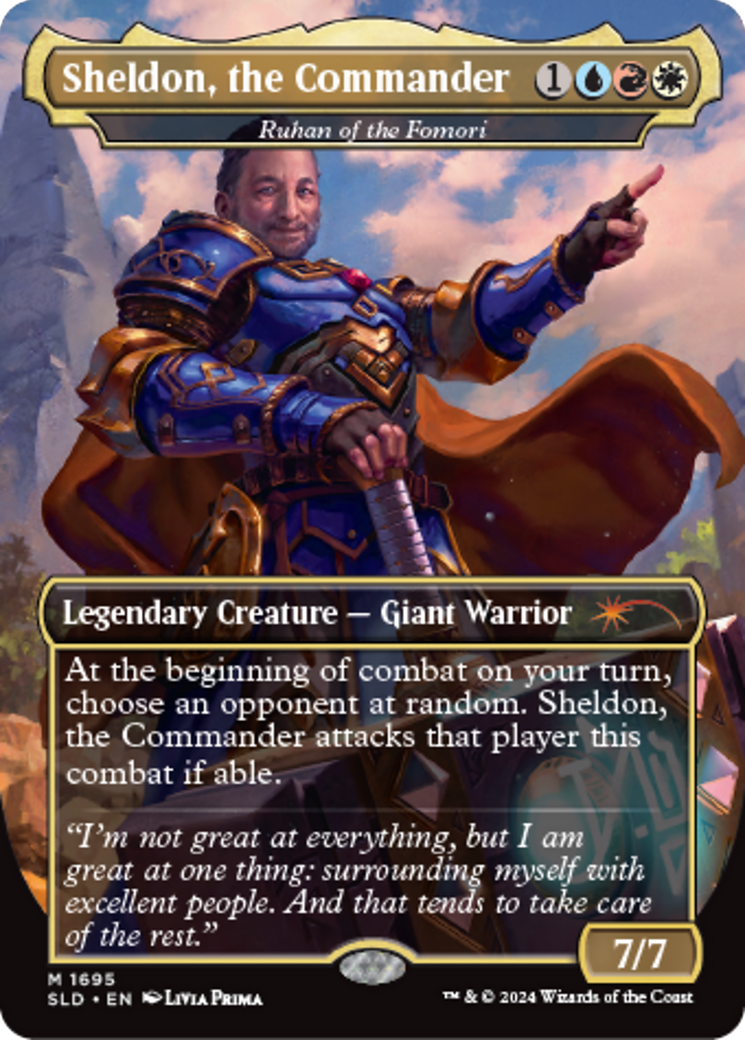 Ruhan of the Fomori - Sheldon, the Commander [Secret Lair: Sheldon's Spellbook] | Odin's Place