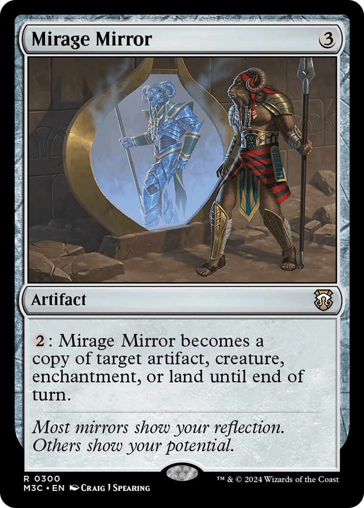 Mirage Mirror (Ripple Foil) [Modern Horizons 3 Commander] | Odin's Place