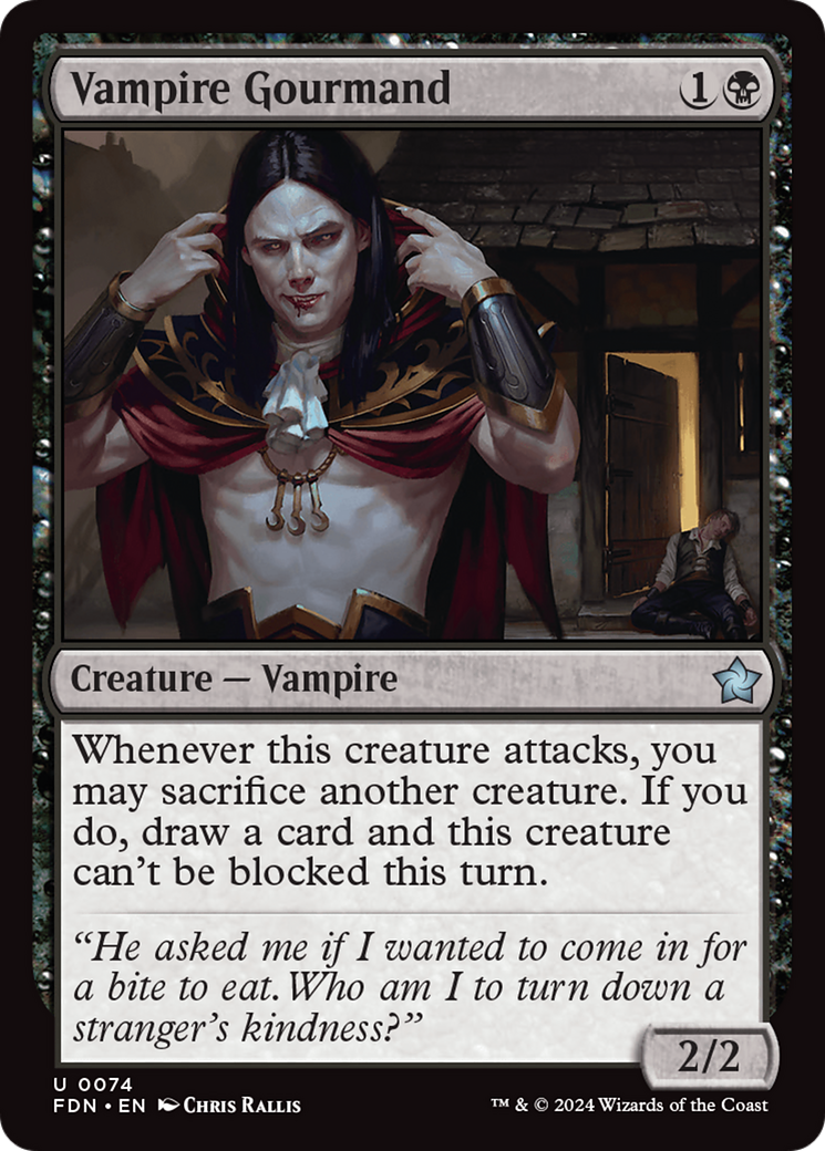 Vampire Gourmand [Foundations] | Odin's Place