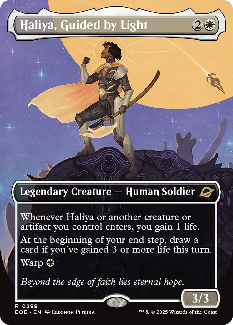 Haliya, Guided by Light (Borderless) [Edge of Eternities] | Odin's Place