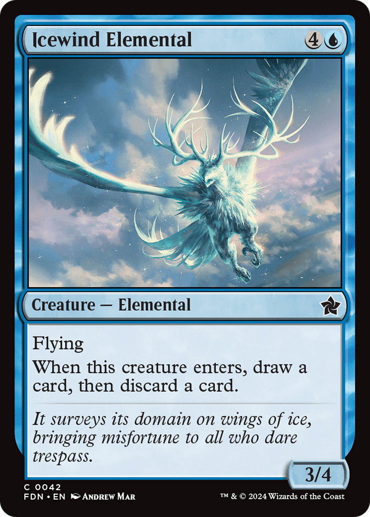 Icewind Elemental [Foundations] | Odin's Place