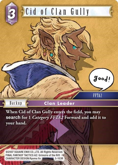 Cid of Clan Gully [Opus V] | Odin's Place