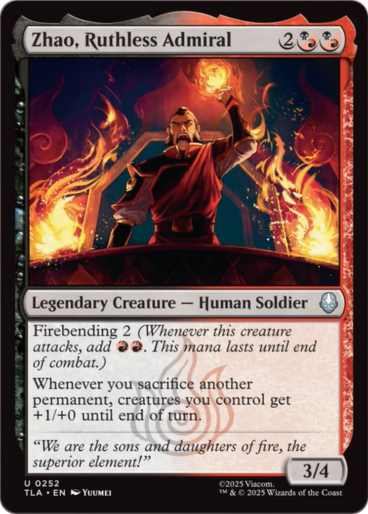 Zhao, Ruthless Admiral [Avatar: The Last Airbender] | Odin's Place