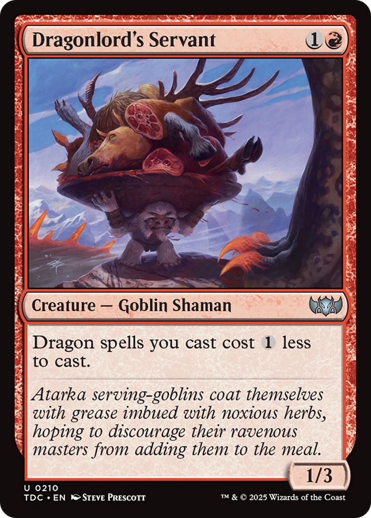Dragonlord's Servant [Tarkir: Dragonstorm Commander] | Odin's Place