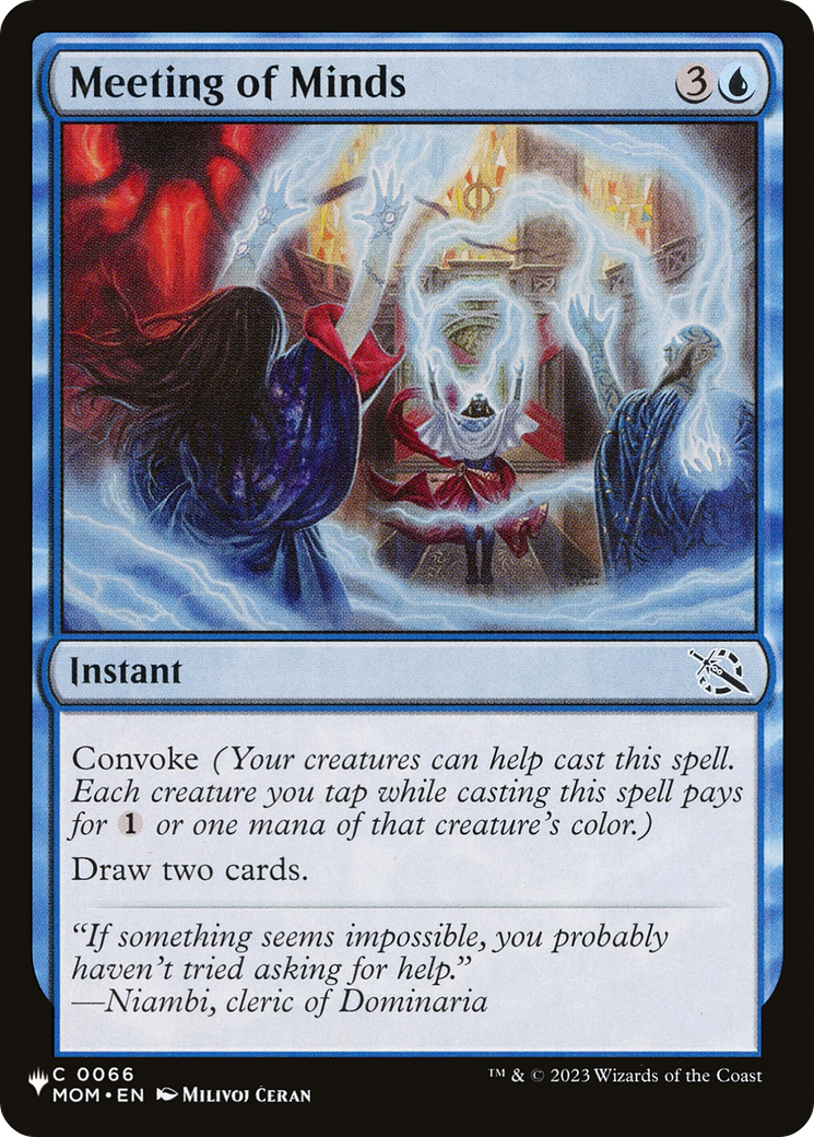 Meeting of Minds [The List] | Odin's Place