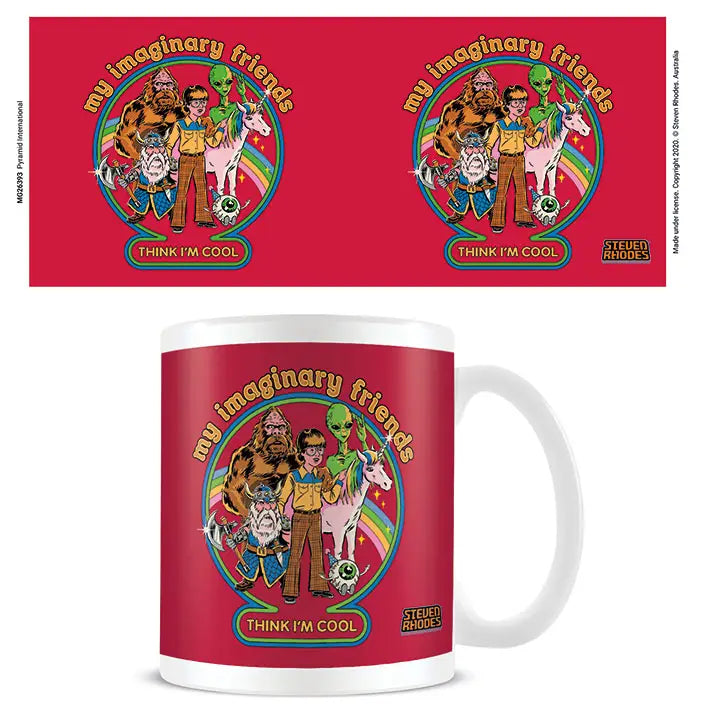 Pyramid America: Steven Rhodes - My Imaginary Friends 11 oz. Ceramic Mug | Odin's Place