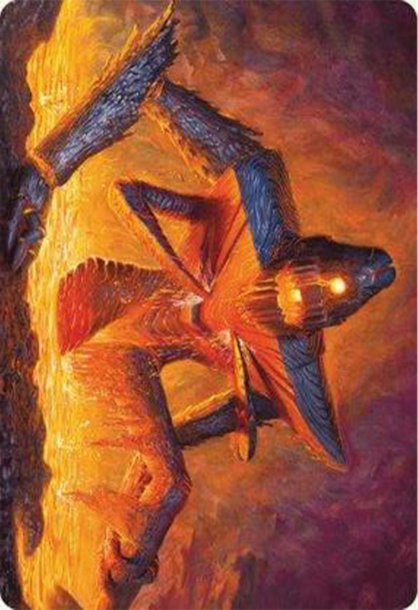 Molten Gatekeeper Art Card [Modern Horizons 3 Art Series] | Odin's Place