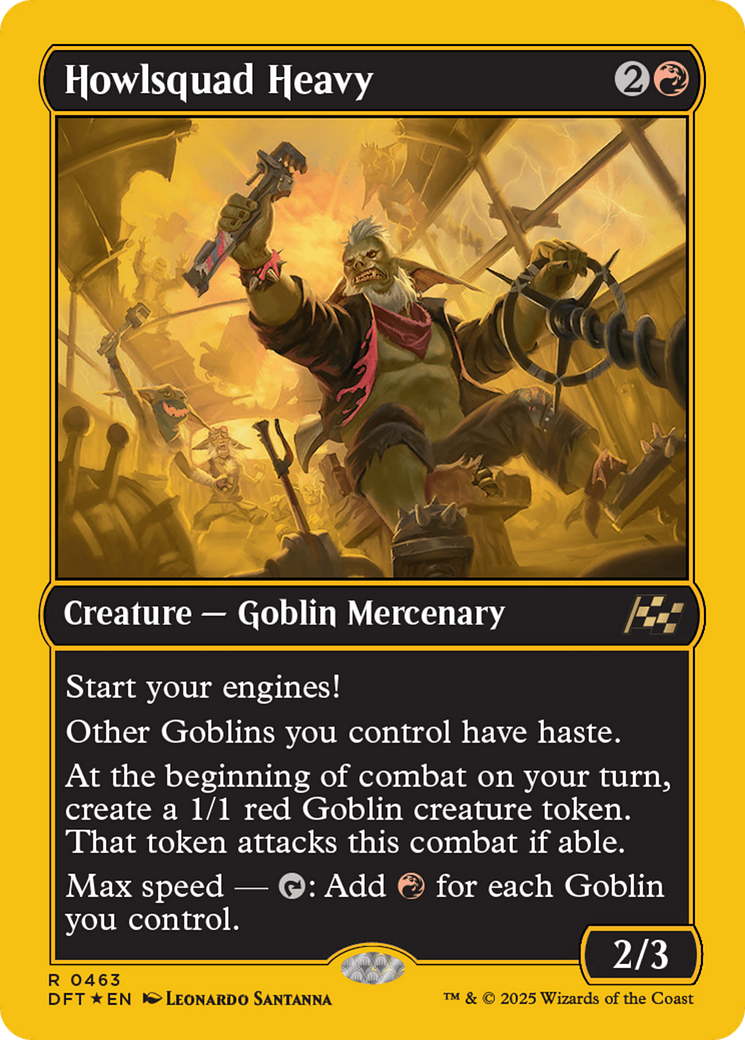 Howlsquad Heavy (First-Place Foil) [Aetherdrift] | Odin's Place