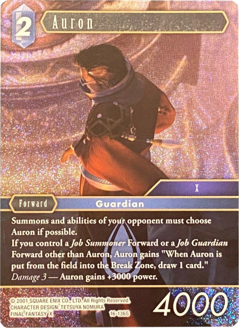Auron (December 2022) [Promo Cards] | Odin's Place