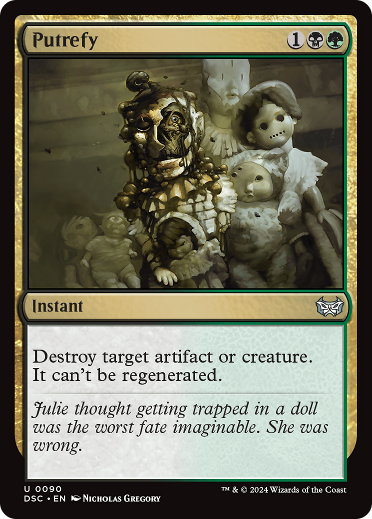 Putrefy [Duskmourn: House of Horror Commander] | Odin's Place