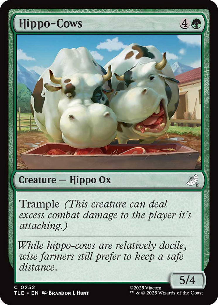 Hippo-Cows [Avatar: The Last Airbender: Eternal-Legal] | Odin's Place
