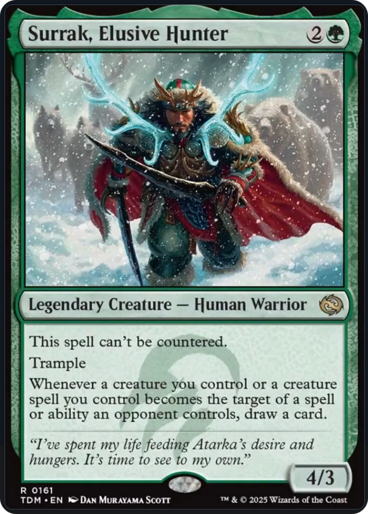 Surrak, Elusive Hunter [Tarkir: Dragonstorm] | Odin's Place