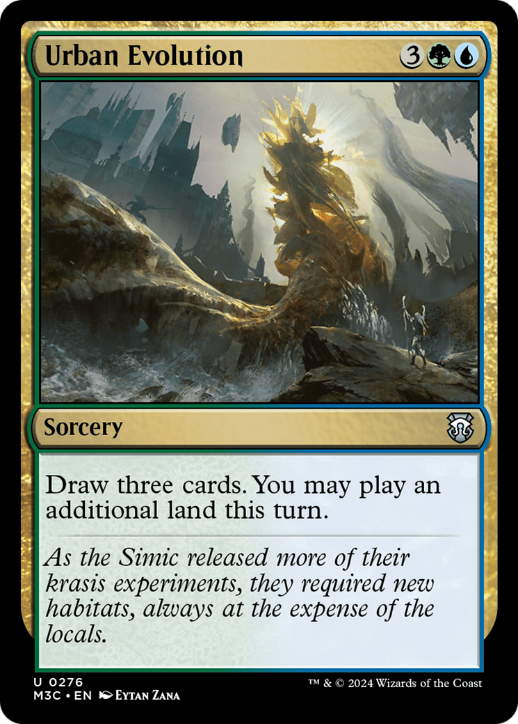 Urban Evolution (Ripple Foil) [Modern Horizons 3 Commander] | Odin's Place