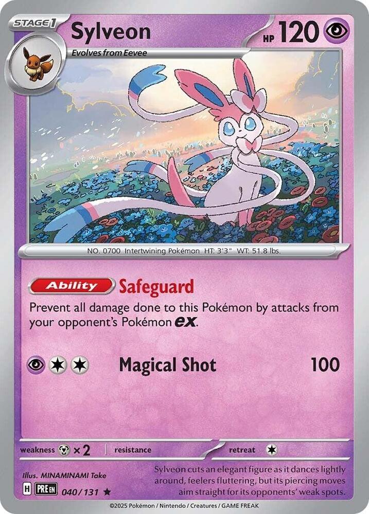Sylveon (040/131) [Scarlet & Violet: Prismatic Evolutions] | Odin's Place