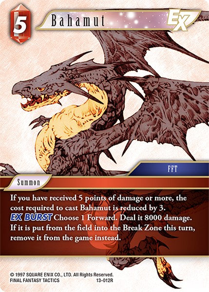 Bahamut EX [Opus XIII: Crystal Radiance] | Odin's Place